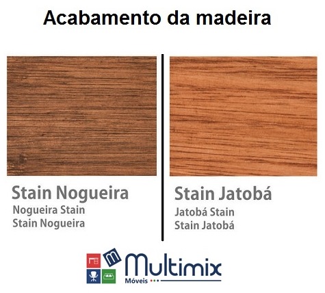 Mesa Churrasqueira Primavera para Área Externa Retangular 0,86 cm X 1,60 m - Madeira Eucalipto, Acabamento Stain Jatobá - Espaço Casa e Jardim 