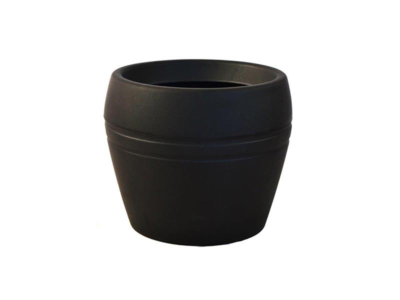 Vaso Redondo em Polietileno - Kalli 35 - B32cm x A35cm