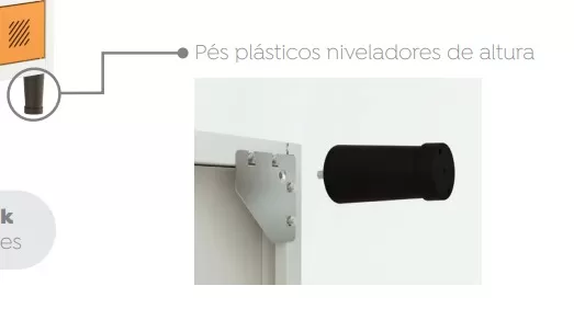 Caixa Postal para Correspondência em aço - 40 Portas | Fechadura Easylock - Pitão para cadeado, Cores Diversas