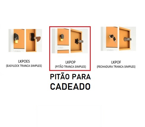 Mini Locker Porta Objetos | Pitão, Cores Diversas