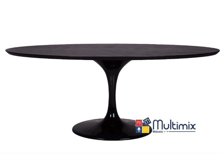 Mesa de Jantar Saarinen - modelo OVAL com 2,20 m x 1,20 m